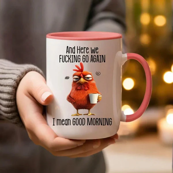 ?F-Caw-F Funny Chicken Mug - Image 22