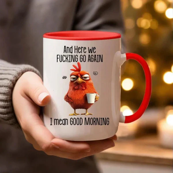 ?F-Caw-F Funny Chicken Mug - Image 23