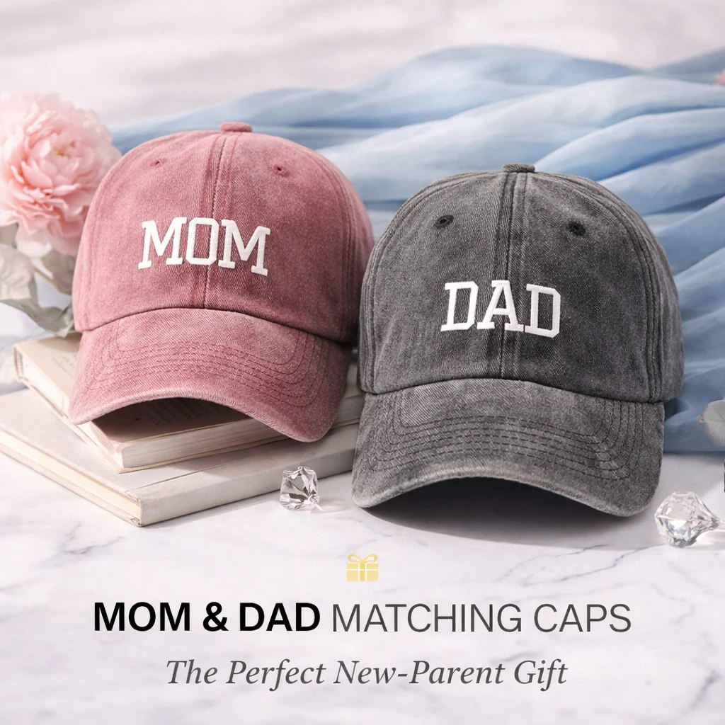🔥Matching Mom Dad & Mini Caps 🎁Best Gifts for Mother's Day & Father's Day - Image 4