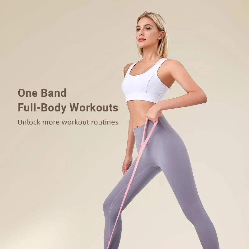 Figure 8 Resistance Bands – Silicone Exercise Bands for Women - Image 9