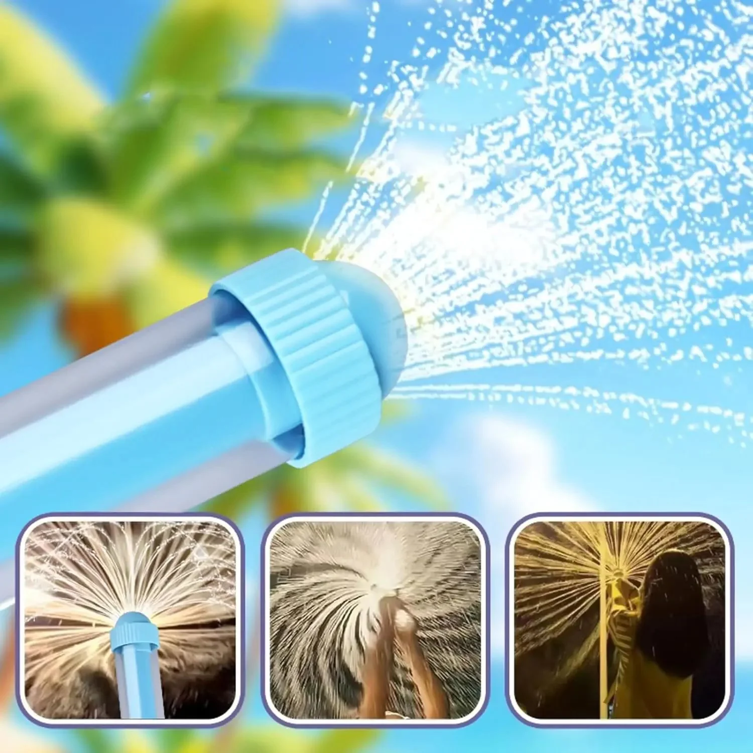 🔥360° Rotary Firework Water Blasters - Rapid-Fill Pump Action Pool Cannons for Summer Outdoor Games (Ages 3+) - Image 9