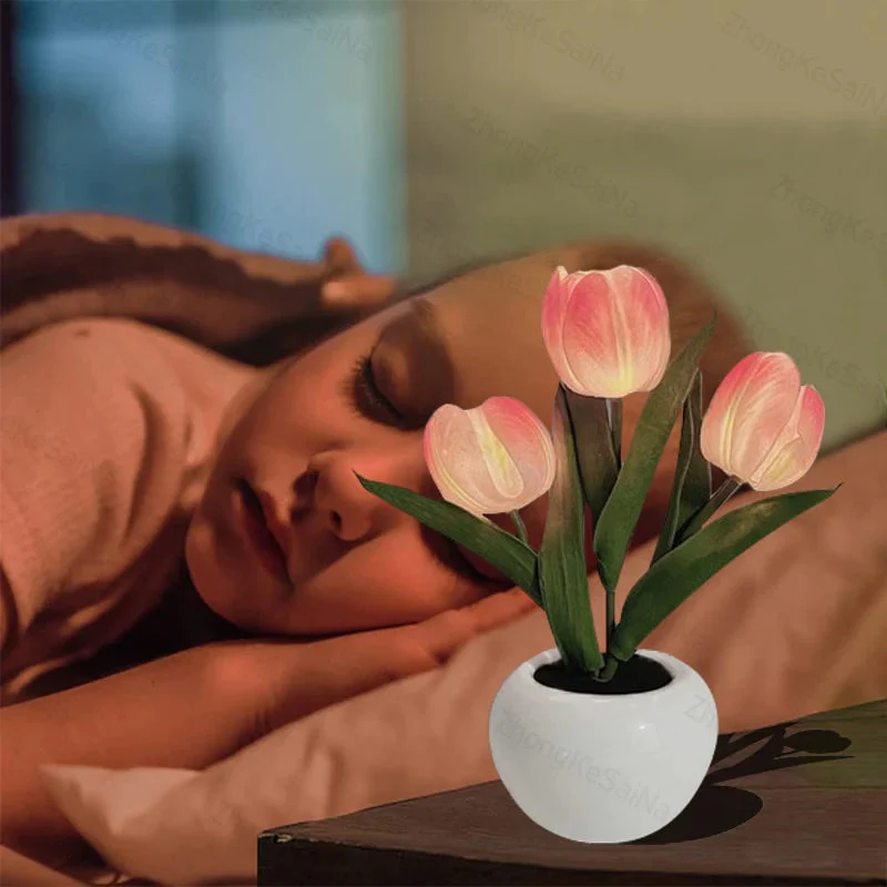 LED Tulip Night Light Flower Table Lamp🌷 - Image 3