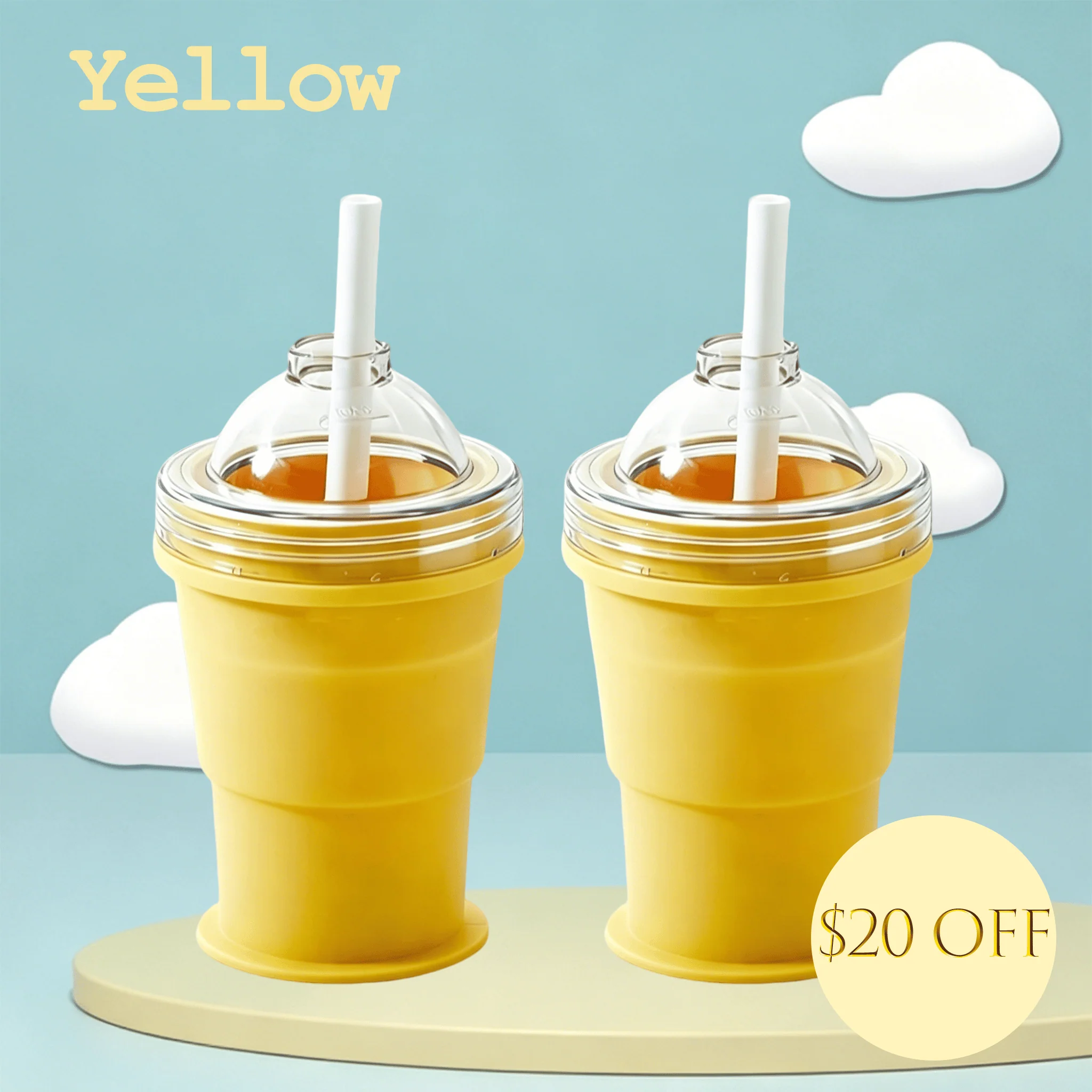 🧊 Foldable Silicone Ice Ball Drink Cup - Image 18