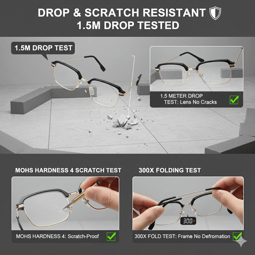 🔥Clearance Sale💖Frameless Smart Zoom Reading Glasses for Men & Women - Image 3