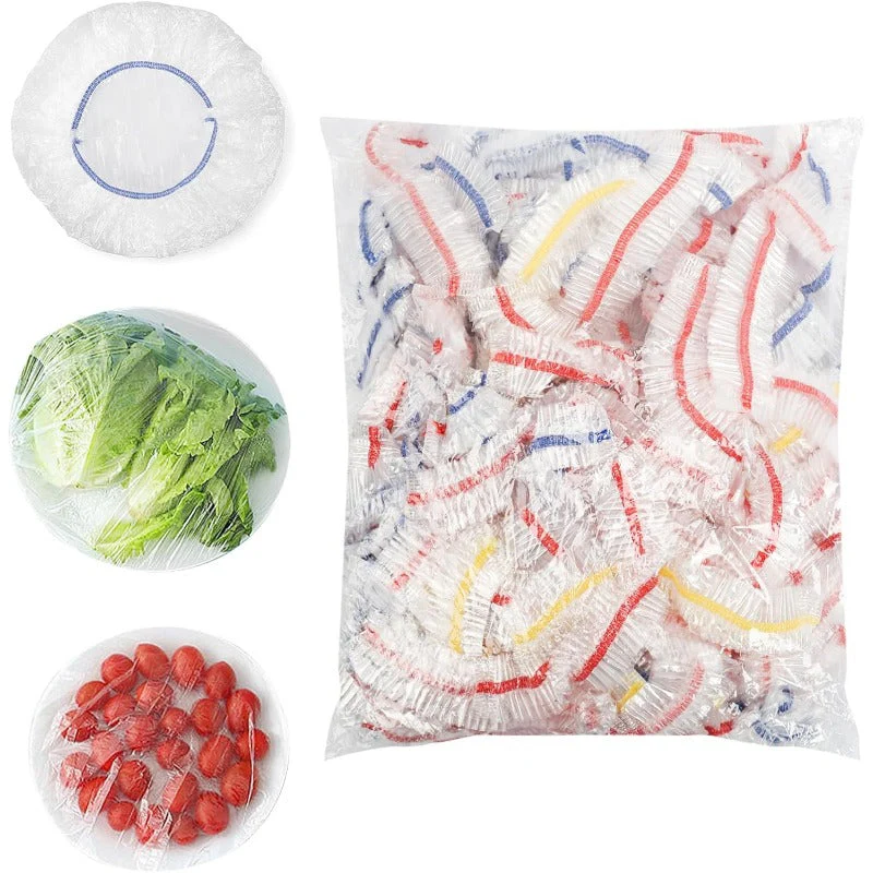 Tiktrove Fresh Keeping Bags – Elastic Plastic Bowl Covers - Image 8
