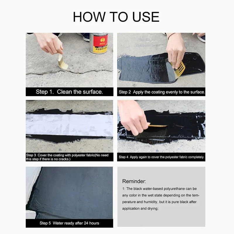 Polyurethane Waterproofing and leak repair Eco-friendly coating - Image 8