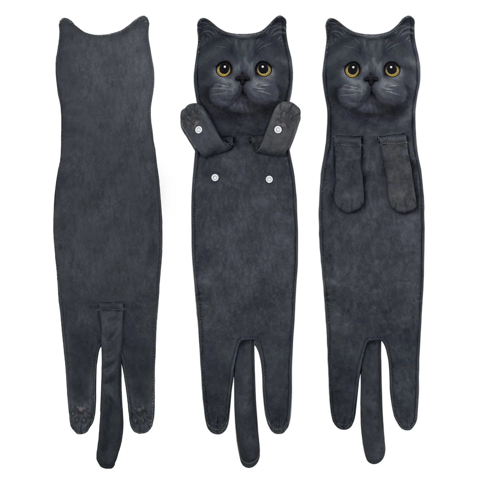 🎁 Early Christmas Sale🎅 Funny Cat Hand Towels - Image 12