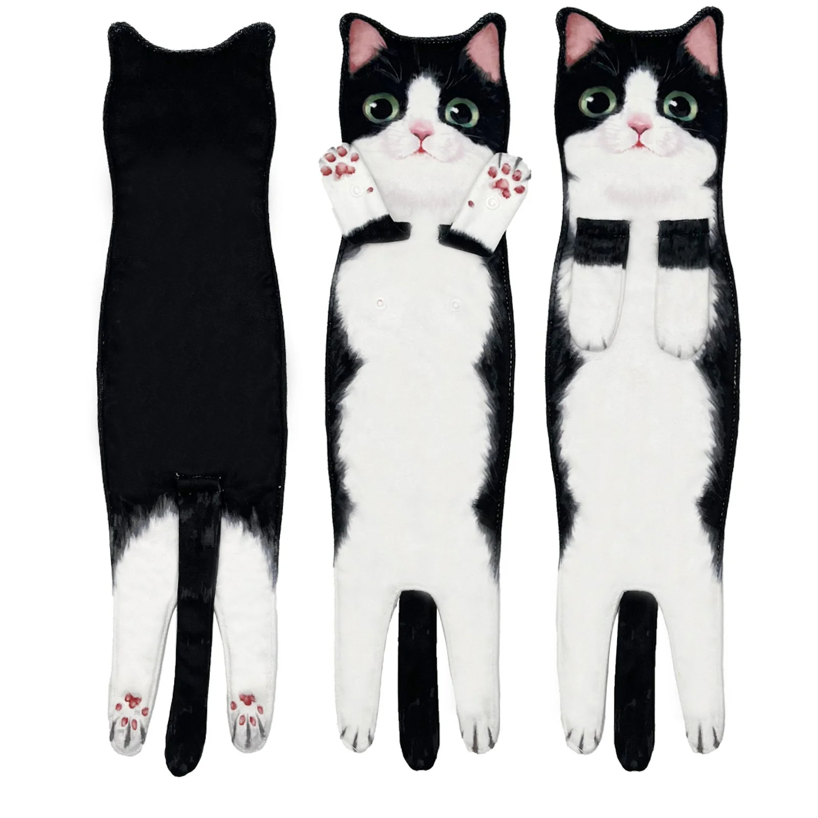 🎁 Early Christmas Sale🎅 Funny Cat Hand Towels - Image 9