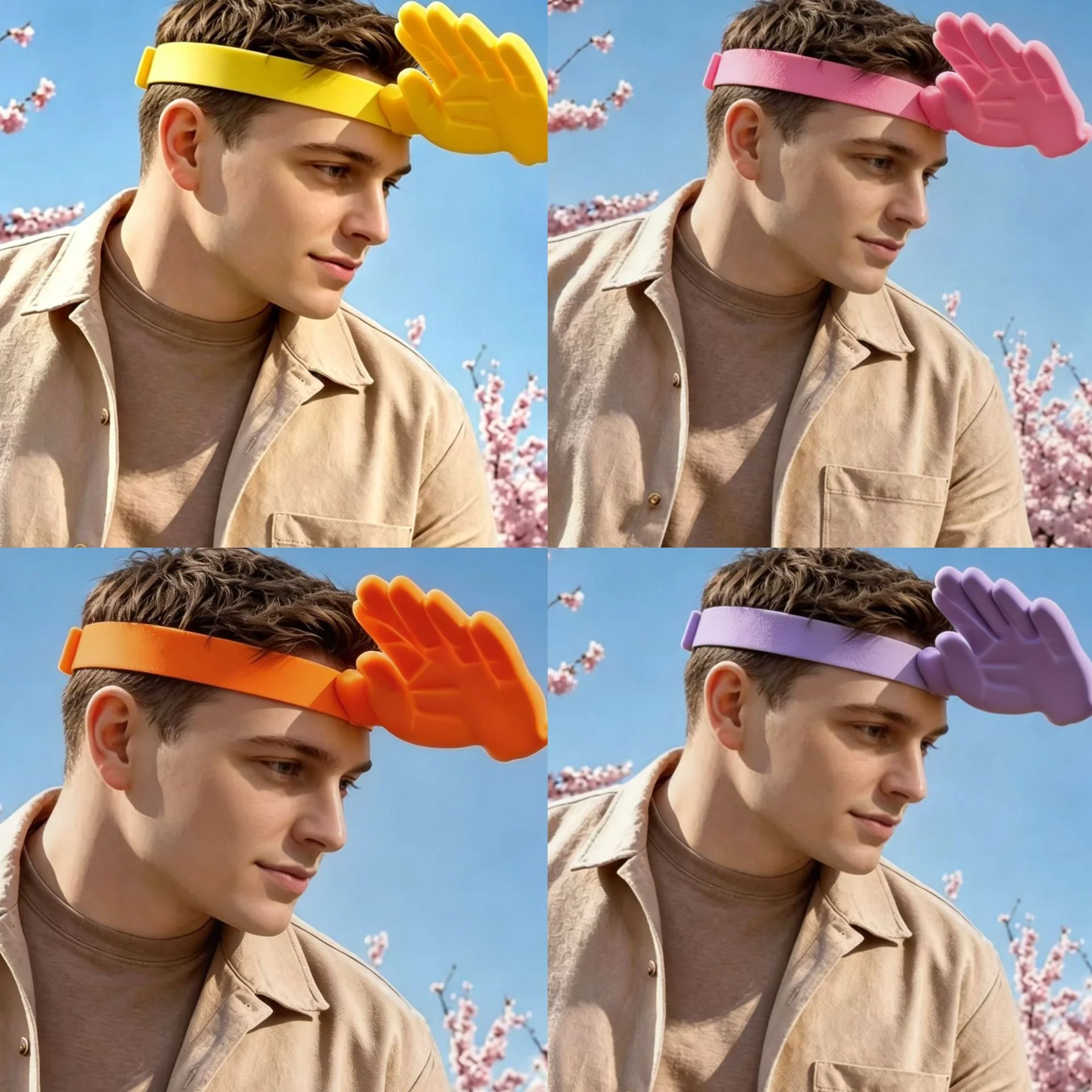 😂 Palm-Sized Sun Hat – Wear Fun, Steal the Spotlight! - Image 11