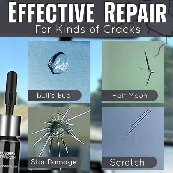 🏆Flash Sale⚡ 50K+ SOLD!🔥Cracks Gone Glass Repair Kit - Image 4