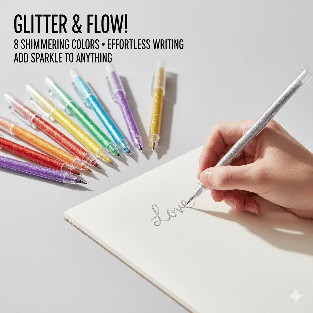 🔥🔥 Glitter Gel Pen Set🎁 - Image 5