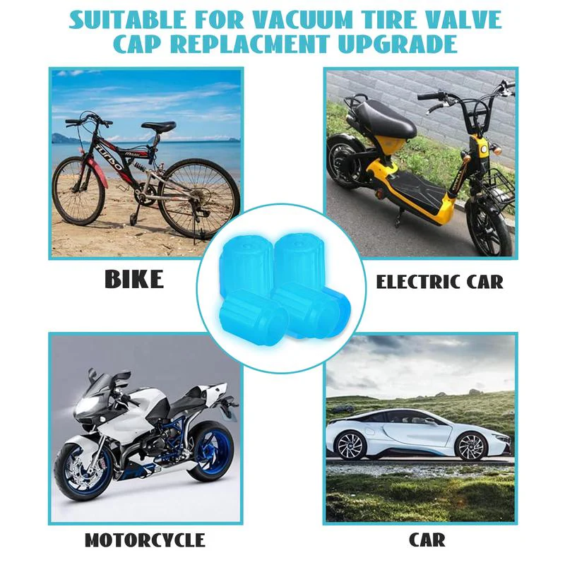 16PCS Glow-in-the-Dark Car Tire Valve Cap Set - Image 15
