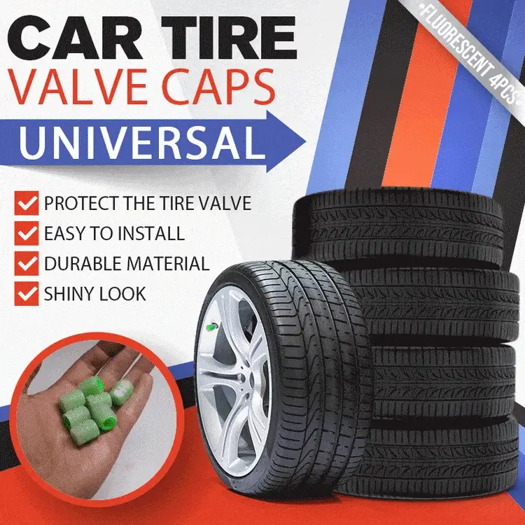 16PCS Glow-in-the-Dark Car Tire Valve Cap Set - Image 5