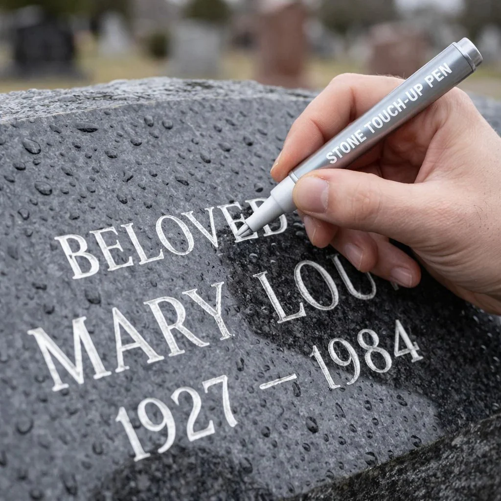 🐦Golden Tombstone Marker Pen for Restoring Faded Grave Inscriptions - Image 12