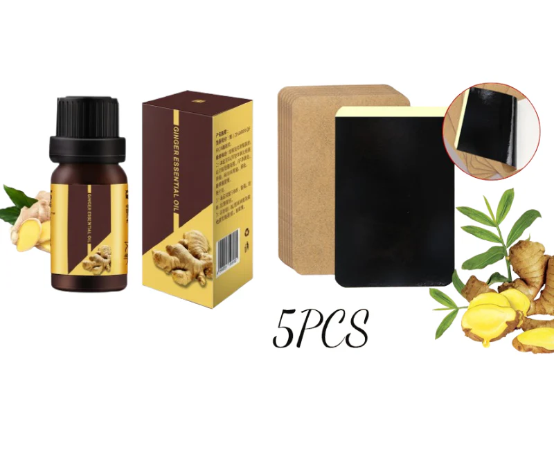 ⏳Time-Limited Special⏰ Ginger Pain Relief Patches – Natural Heat Therapy for Aches & Stiffness | Stick It Where It Hurts! 💆♀️ - Image 15