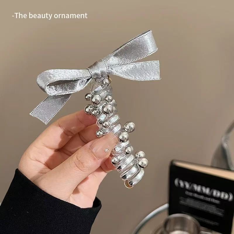 🎉🎁Sleepy Tie No Damage Soft Elastic Spiral Hair Ties - Image 17