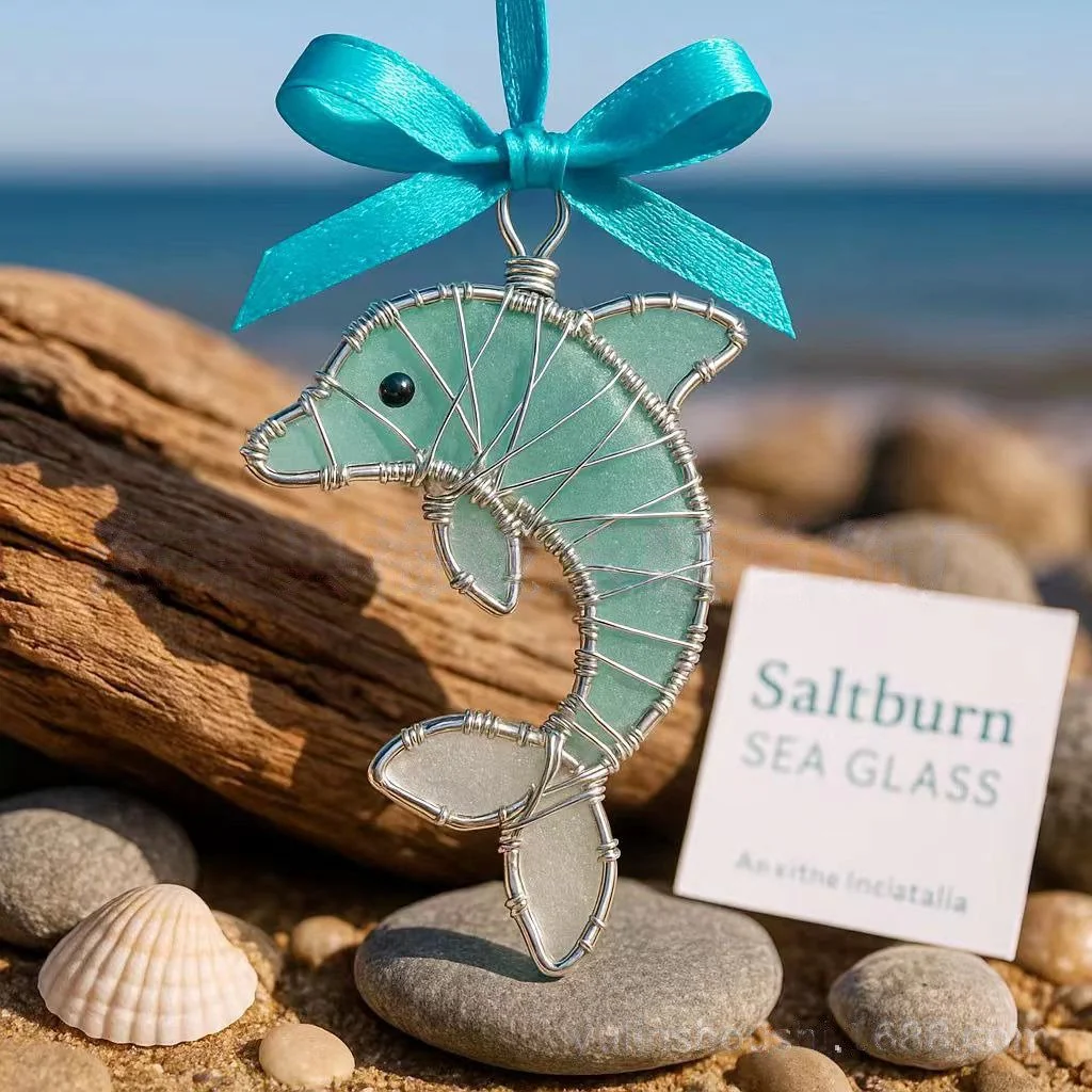 Handmade Frosted Ocean Suncatcher🐚 - Image 4