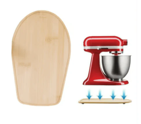 🔥🔥 Handmade Bamboo Mixer Mobile Tray, Waterproof, Anti-Slip & Corrosion-Resistant - Image 6