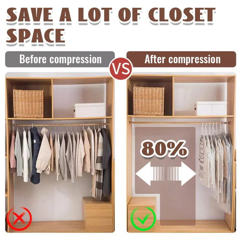 ⏳LAST DAY SALE 49% OFF!!🔥Hanging Vacuum Storage Bags - Image 2