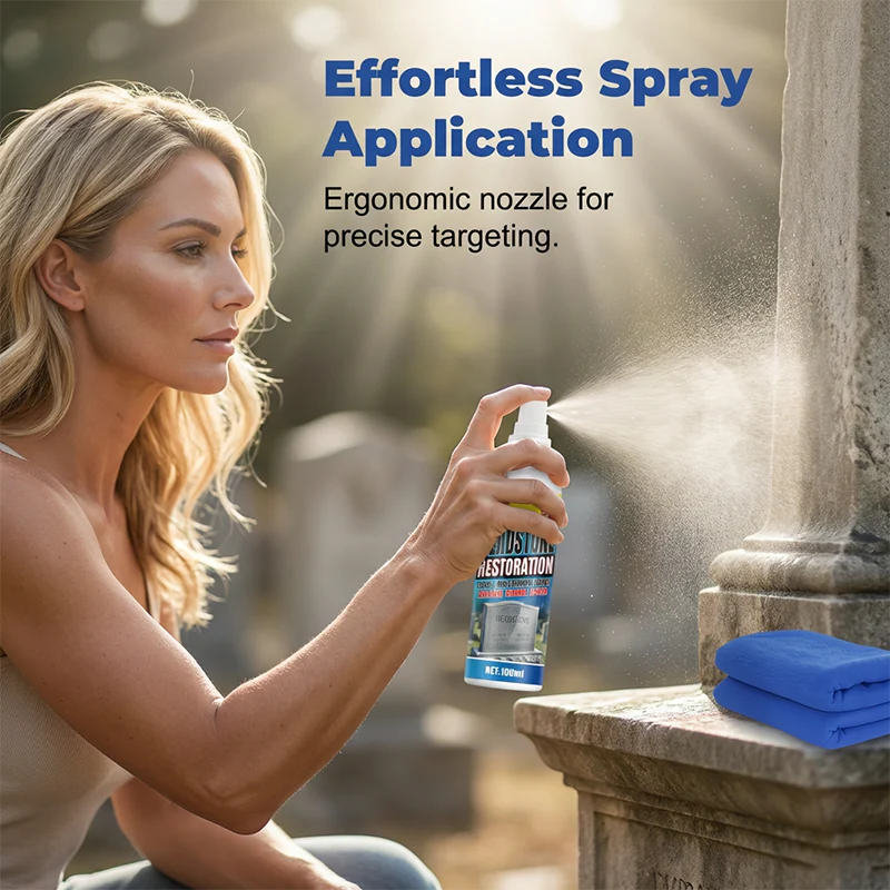 ⏰🎁Headstone Cleaning & Restoration Spray – Remove Stains Instantly - Image 7