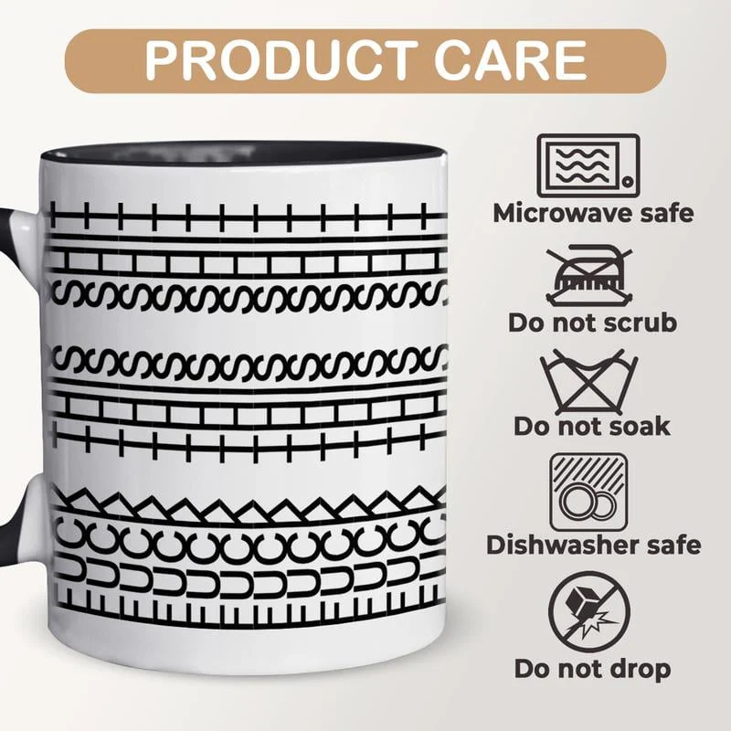 Hidden Message Coffee Mug Unique Gift for Work Bestie - Image 10