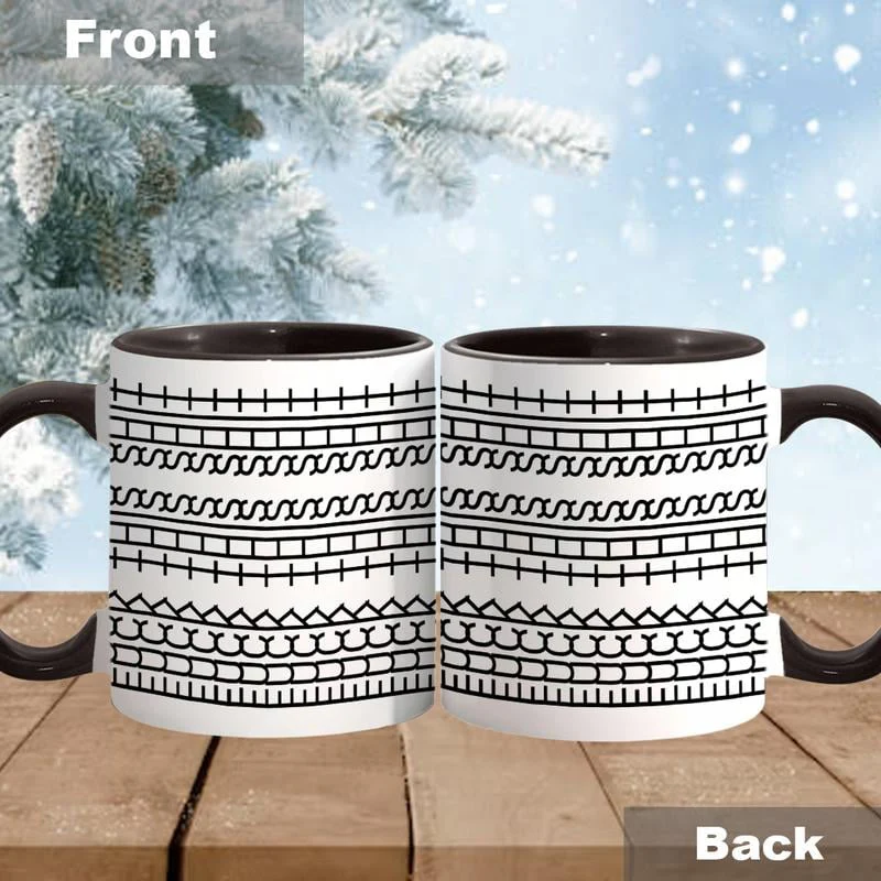 Hidden Message Coffee Mug Unique Gift for Work Bestie - Image 11