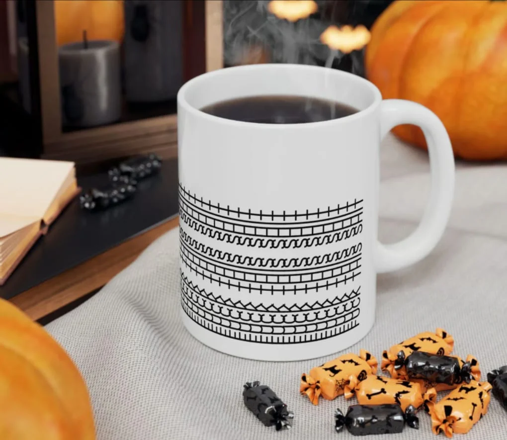 Hidden Message Coffee Mug Unique Gift for Work Bestie - Image 2