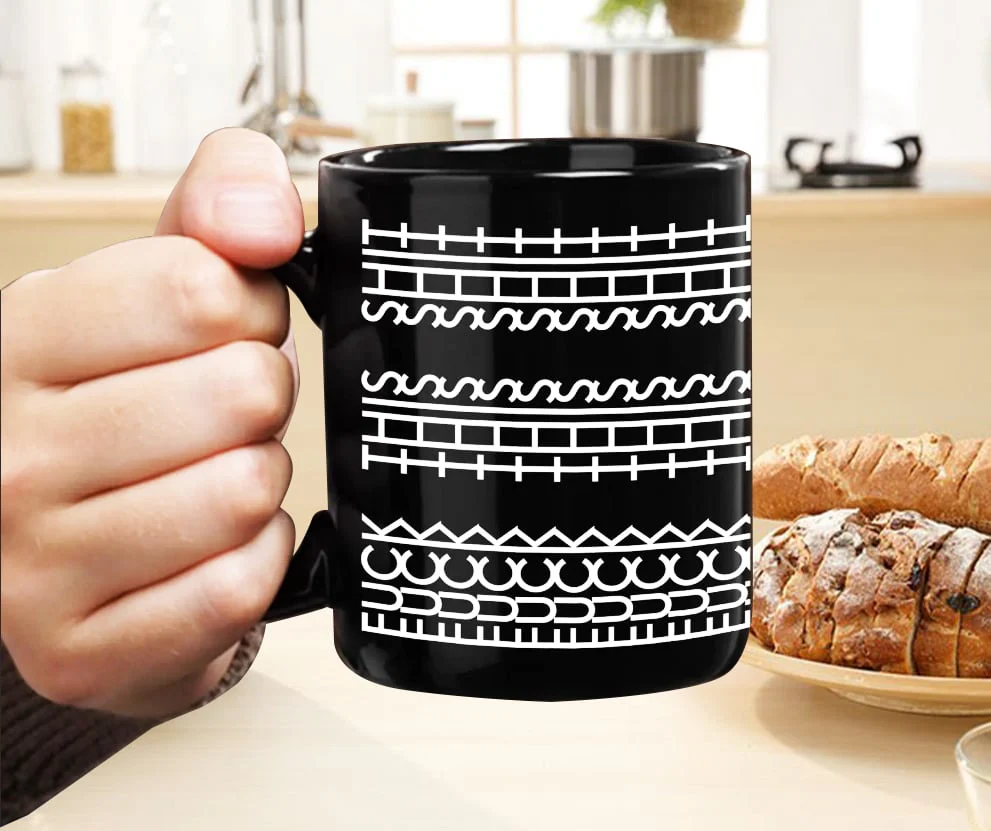Hidden Message Coffee Mug Unique Gift for Work Bestie - Image 3