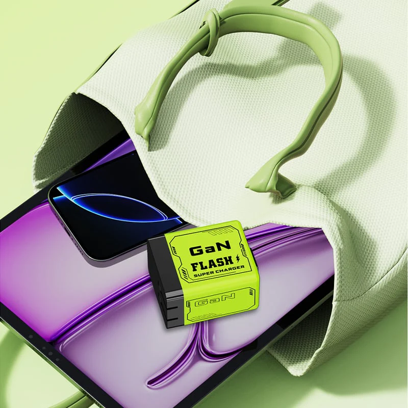 š„W&O 2-in-1 GaN Compatible with 120W Fast Charger - Image 6