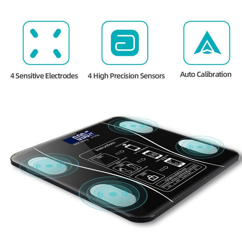Smart BMI Digital Wireless Weight Scales with LCD Display - Image 19