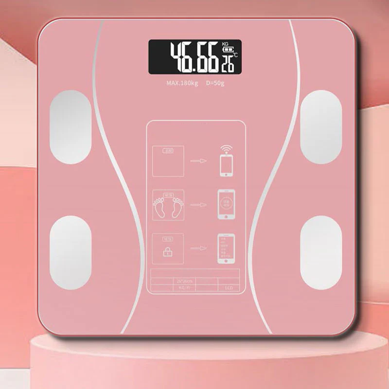 Smart BMI Digital Wireless Weight Scales with LCD Display - Image 7