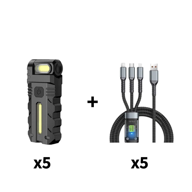 💎 💎 180° Rotating Head LED Work Light – Dual Beam, Magnetic Base & USB-C Rechargeable - Image 11