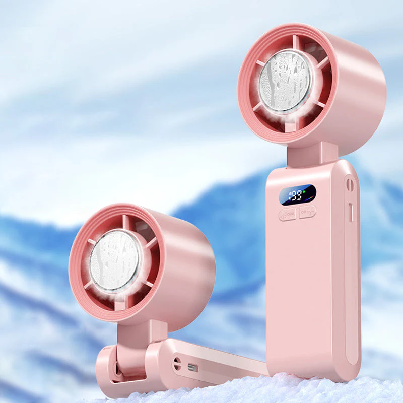 🔥Handheld Portable Fan with Ice Cooler - Image 11