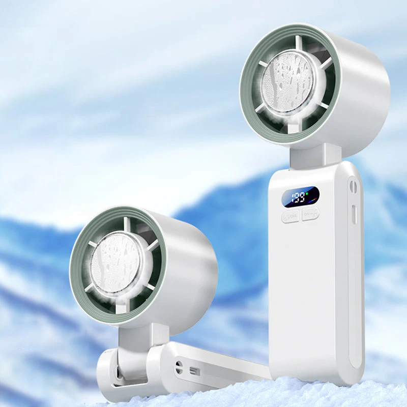 🔥Handheld Portable Fan with Ice Cooler - Image 9
