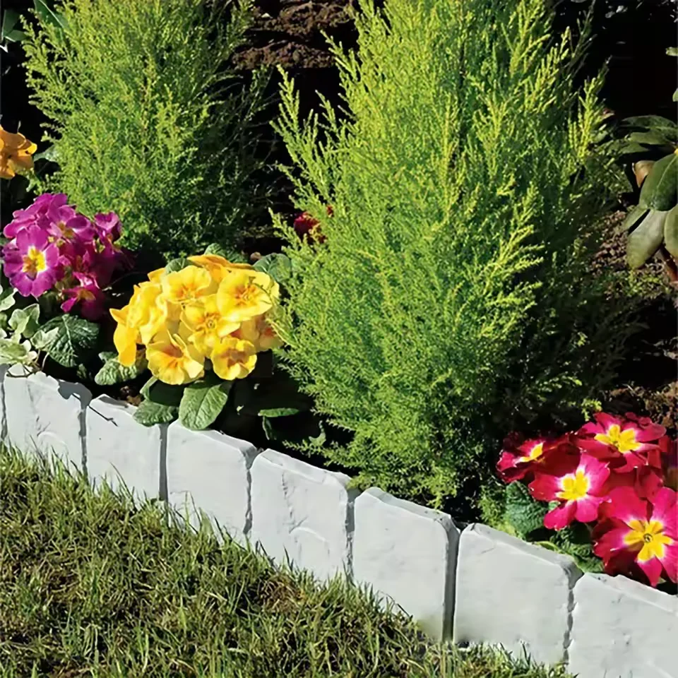 Imitation Stone Garden Fence - DIY Garden Edging Border - Image 15