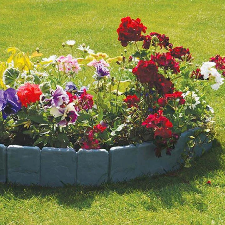 Imitation Stone Garden Fence - DIY Garden Edging Border - Image 9