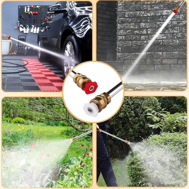 🏠🚀2026 Hot Sale✨ - Jet Nozzle Power Washer for Garden Hose - Image 9