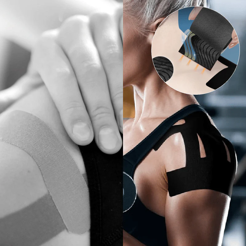 Kinesiology Tape for Shoulder Pain Relief (1 set 10 pc) - Image 10