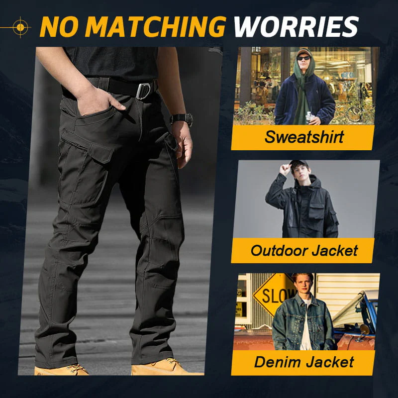 ⏳🔥Men's Windproof & Warm Outdoor Military Tactical Pants - Image 4