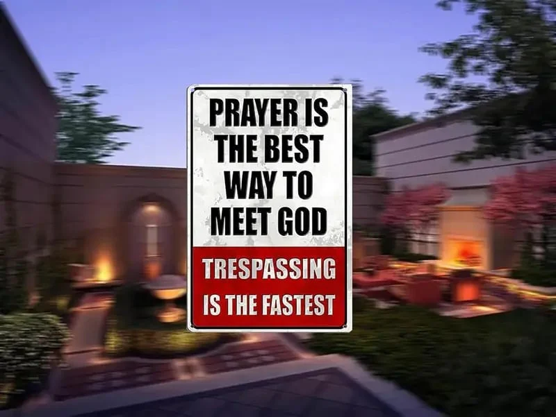 🔥LAST DAY 49% OFF - Metal No Trespassing Signs Private Property Funny - Image 2