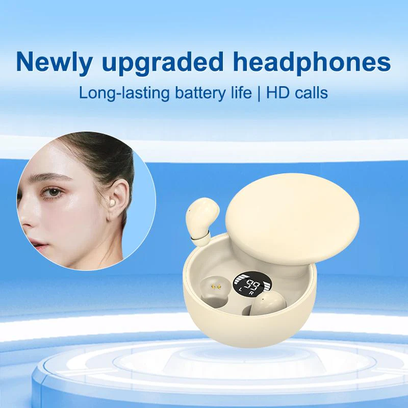 🎧Mini Invisible Headphones Bluetooth 5.4 True Wireless In-Ear Earphones - Image 4