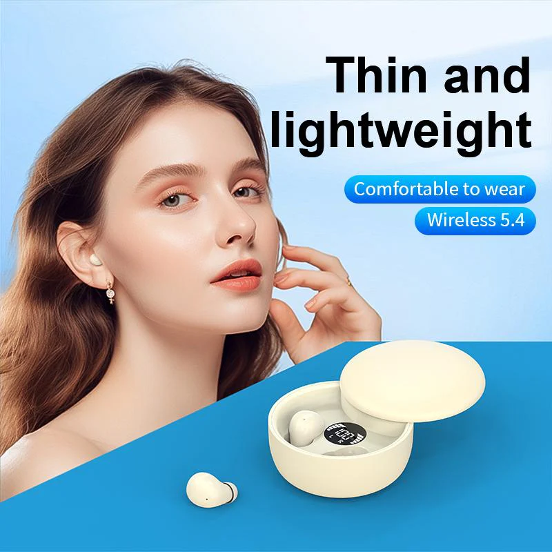 🎧Mini Invisible Headphones Bluetooth 5.4 True Wireless In-Ear Earphones - Image 6