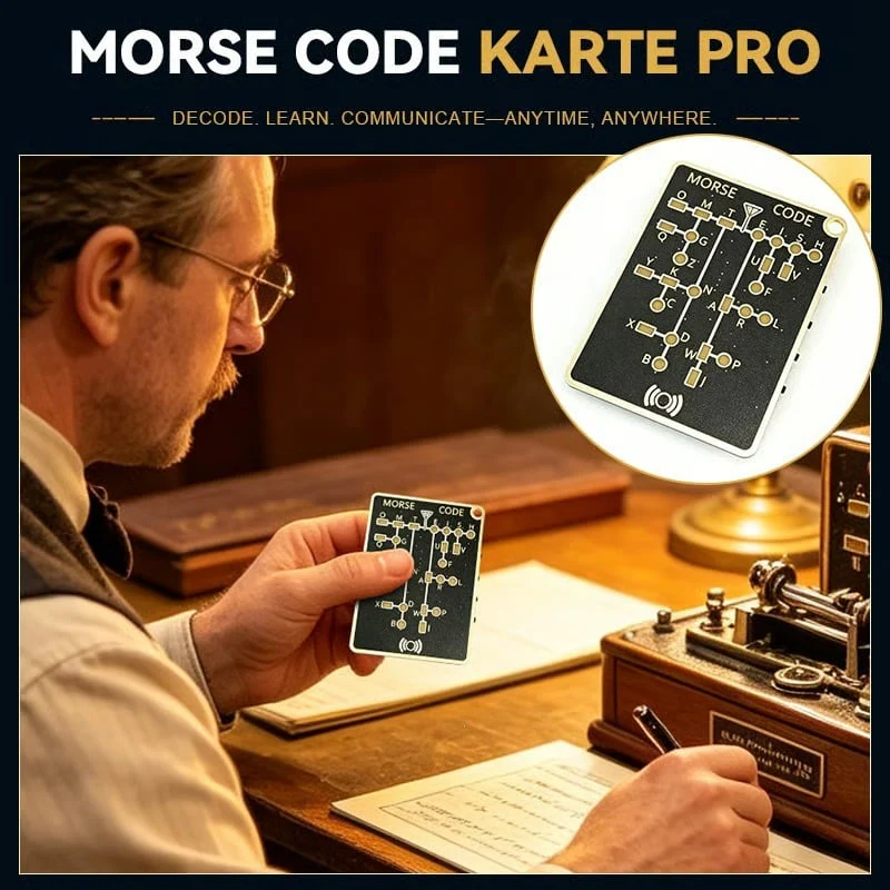 🔥Last Day 49% Off - 📟 Morse Code Trainer Card Pro (LED Edition) - Image 3