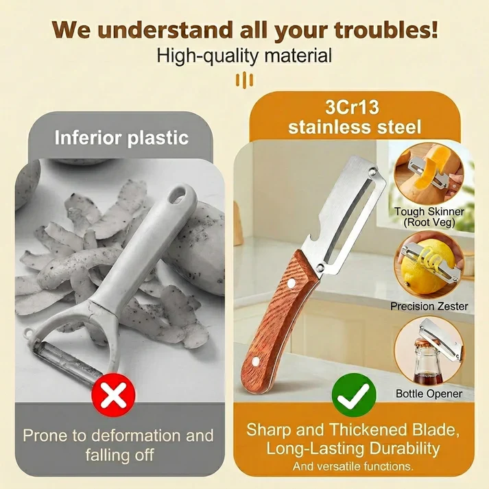 ✨Buy 1 Get 1 Free✨Multi-Functional Vegetable Peeler for Kitchen - Image 6