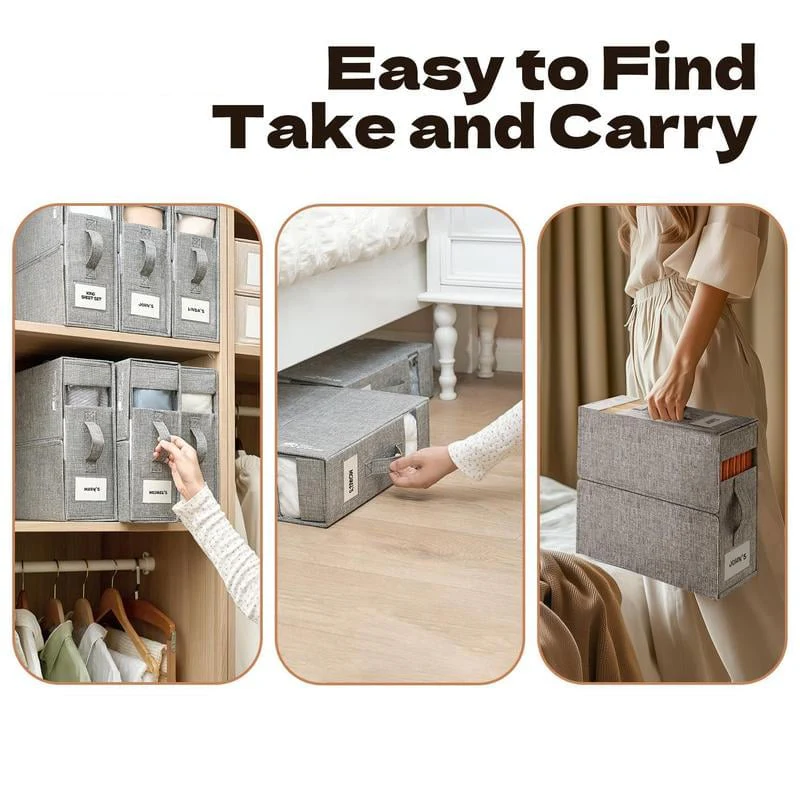 Multi-Use Storage Bags Dustproof Organizer For Bedding Quilts Blankets - Image 11