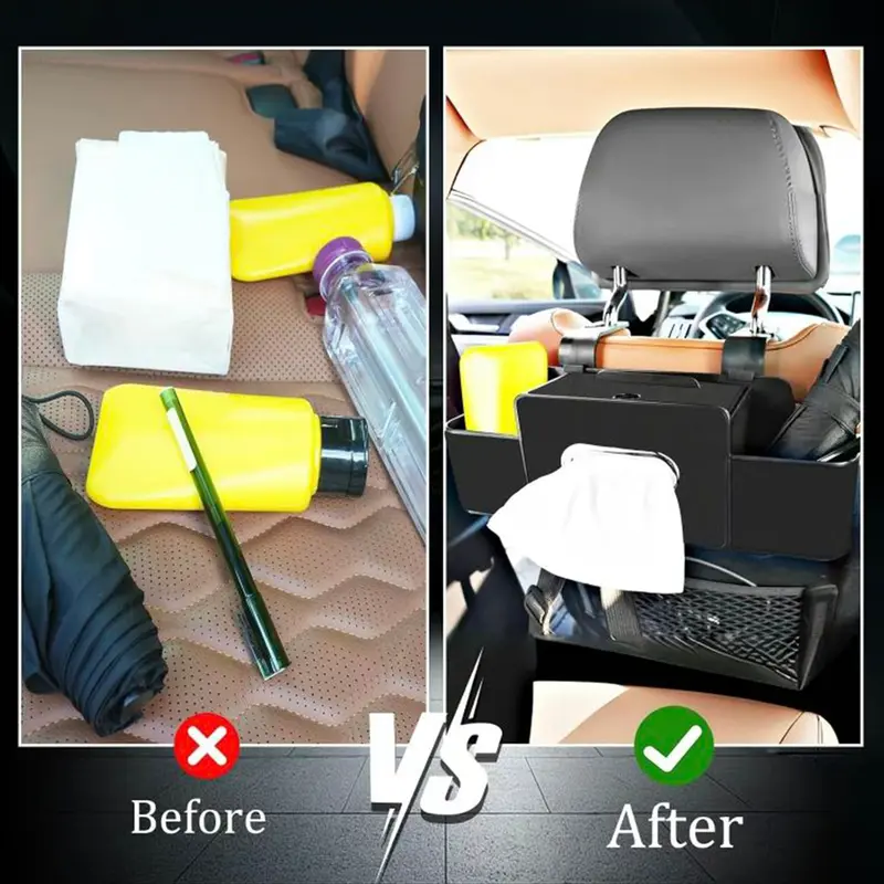 Multifunctional Car Back Seat Storage Organizer - Image 5