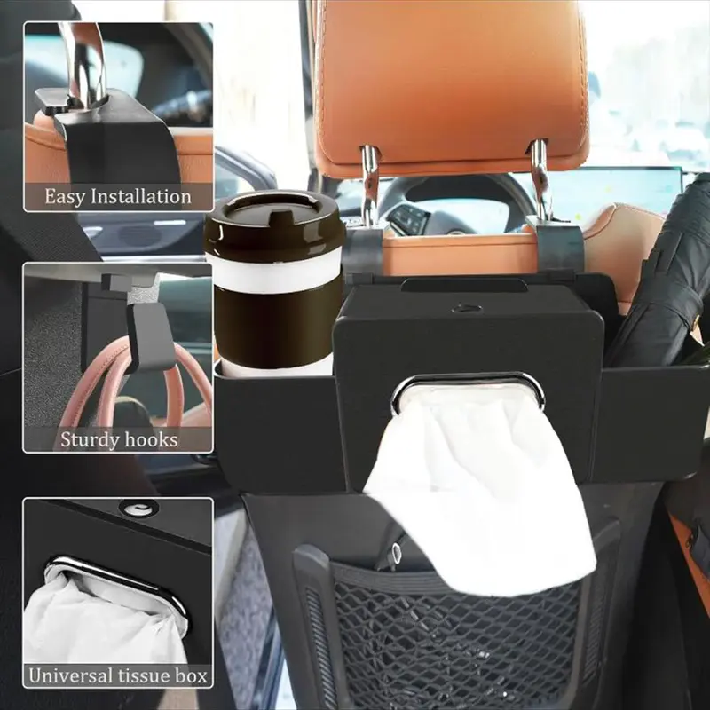Multifunctional Car Back Seat Storage Organizer - Image 8
