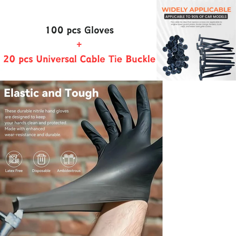 🎁 Nitrile Pro Gloves – Heavy Duty, Slip & Stain Resistant, Scratch Resistant - Image 14