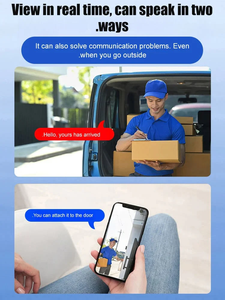 [Upgraded ultra-invisible] No-plug camera - Image 8