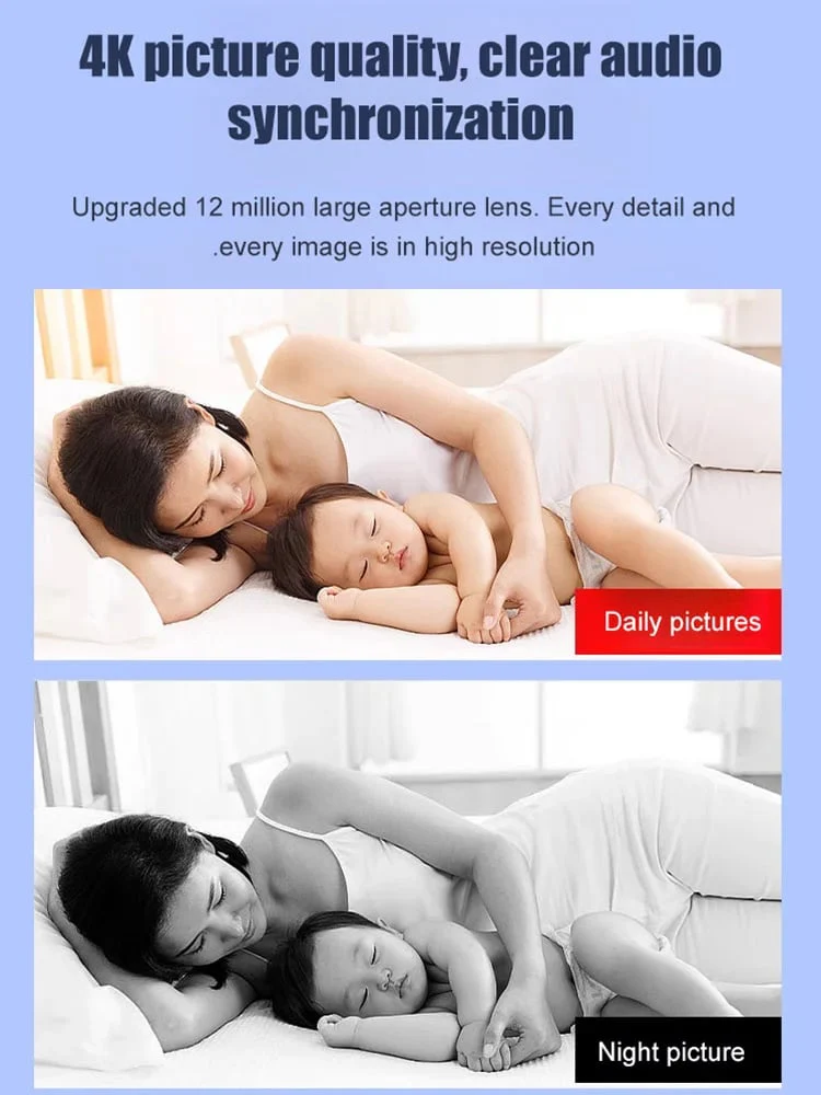 [Upgraded ultra-invisible] No-plug camera - Image 9